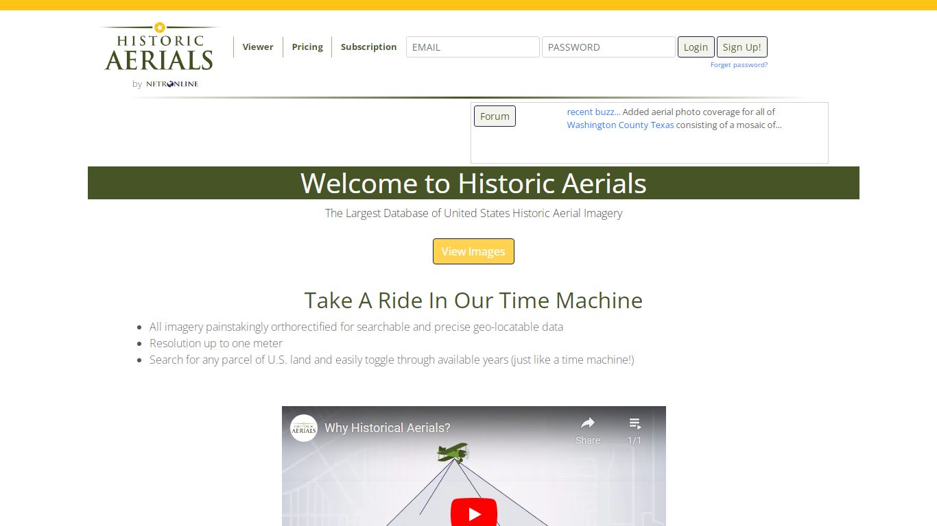 NETRonline: Historic Aerials